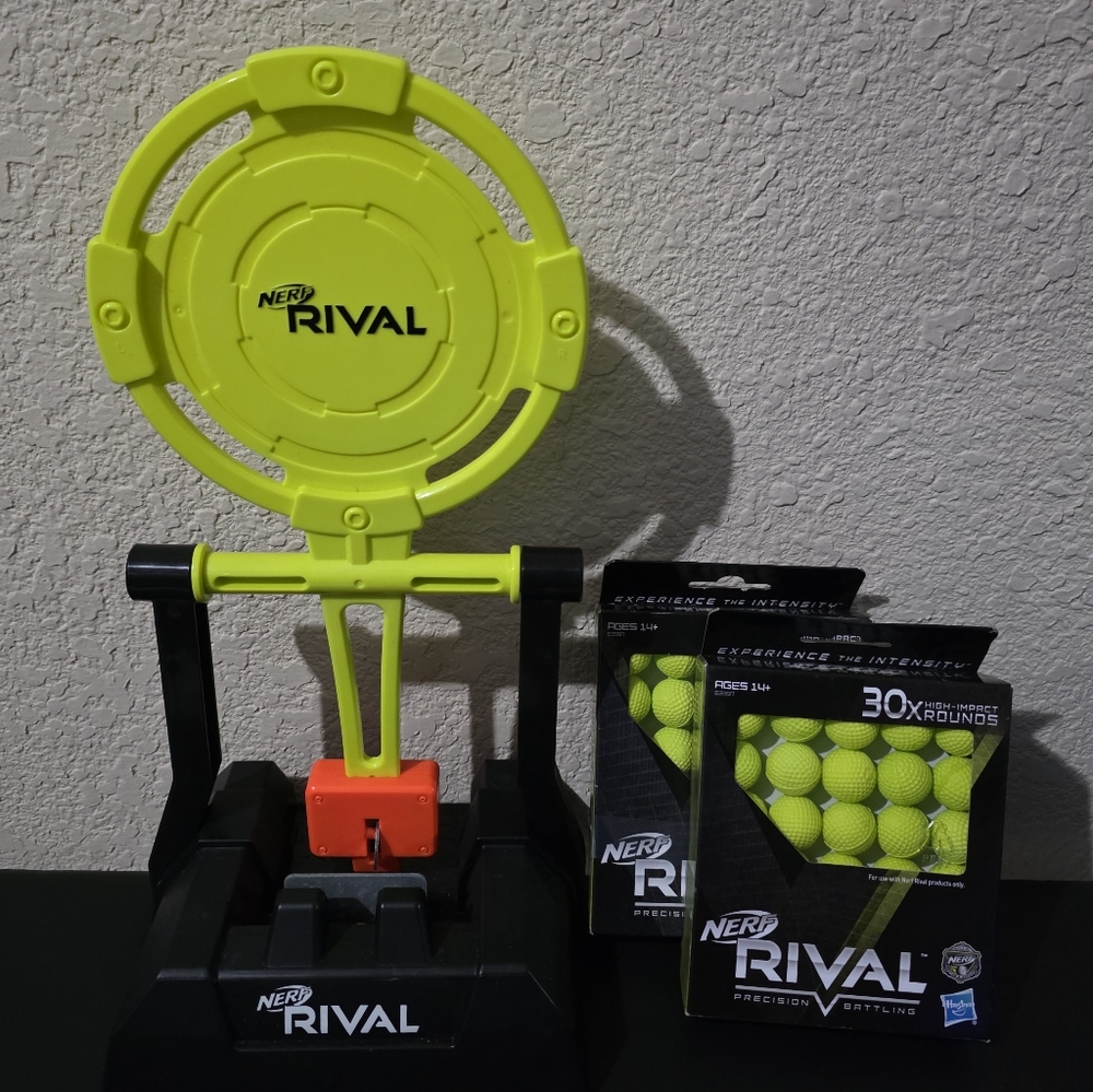 Nerf Rival EDGE Target and 60 Rounds